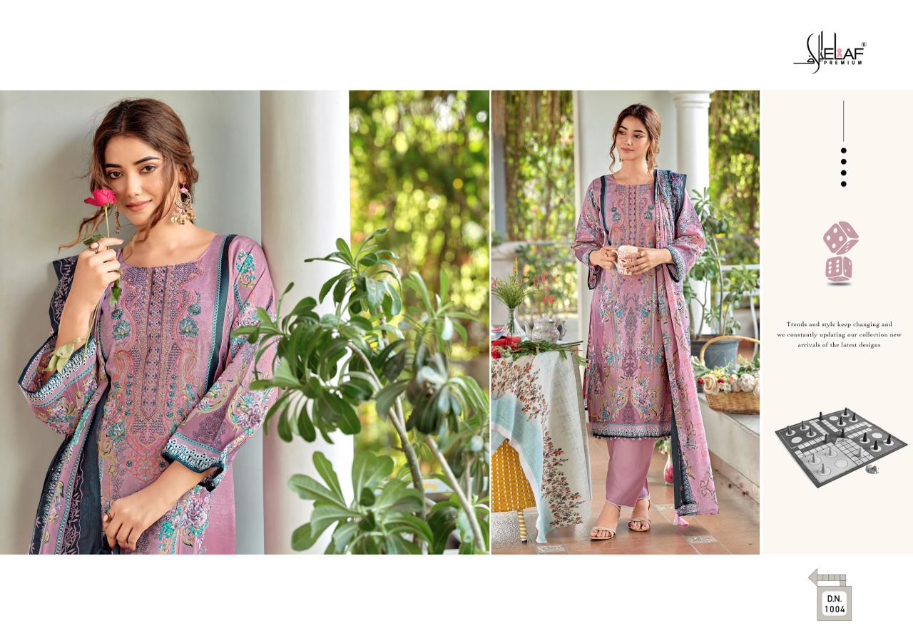 Asrajofa Vol 1 Elaf Indo Cotton Karachi Readymade Suits Wholesale Rate