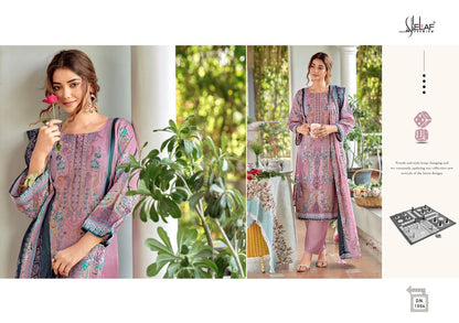Asrajofa Vol 1 Elaf Indo Cotton Karachi Readymade Suits Wholesale Rate