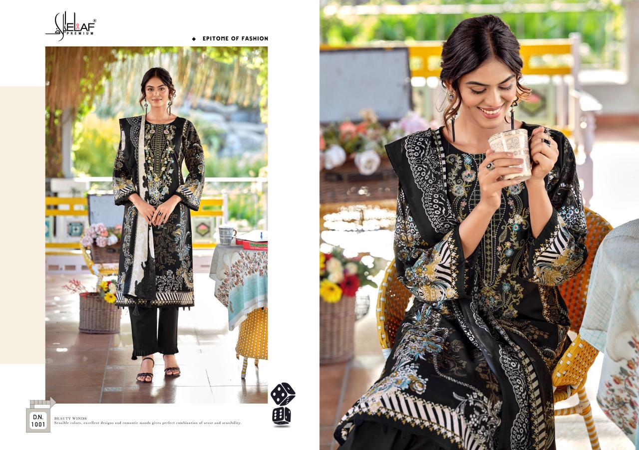 Asrajofa Vol 1 Elaf Indo Cotton Karachi Readymade Suits Wholesale Rate