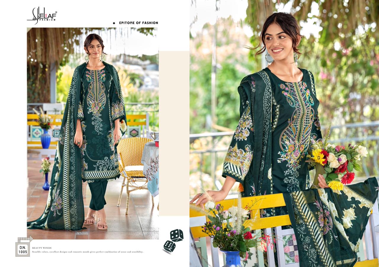 Asrajofa Vol 1 Elaf Indo Cotton Karachi Readymade Suits Wholesale Rate