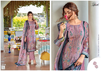 Asrajofa Vol 1 Elaf Indo Cotton Karachi Readymade Suits Wholesale Rate