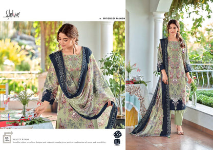 Asrajofa Vol 1 Elaf Indo Cotton Karachi Readymade Suits Wholesale Rate