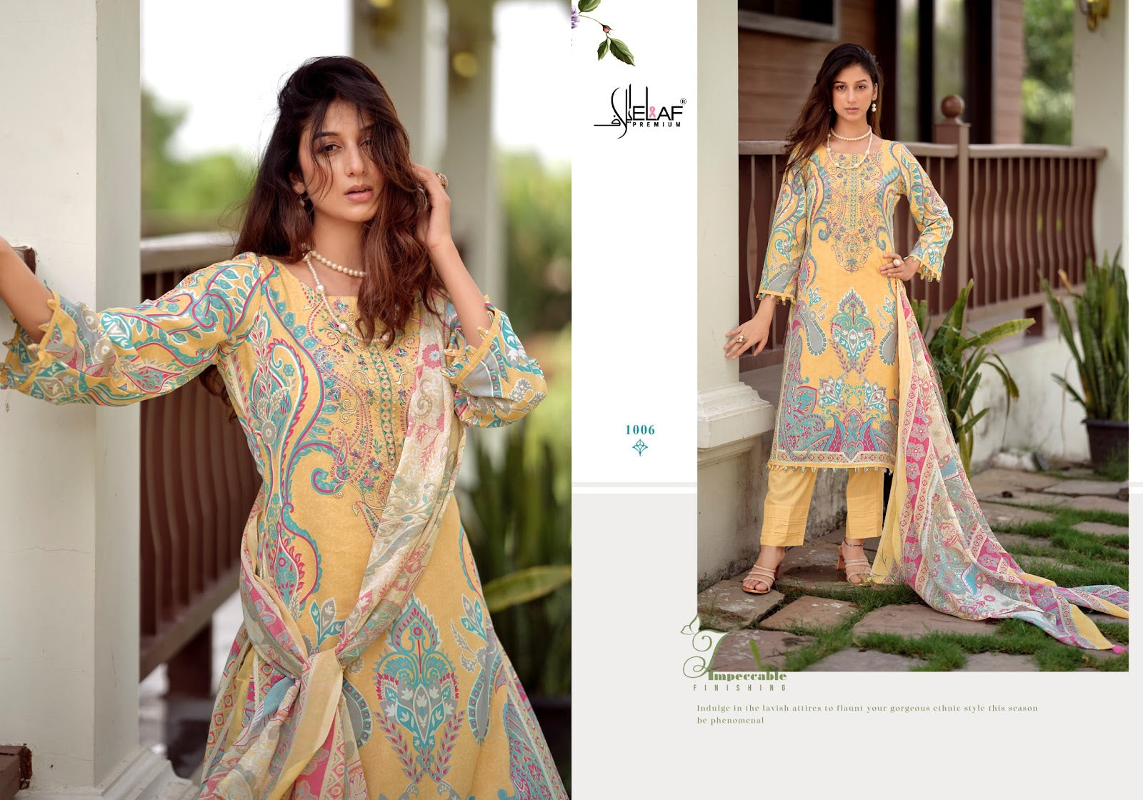 Asrajofa Vol 2 Elaf Cotton Karachi Salwar Suits Wholesaler Ahmedabad