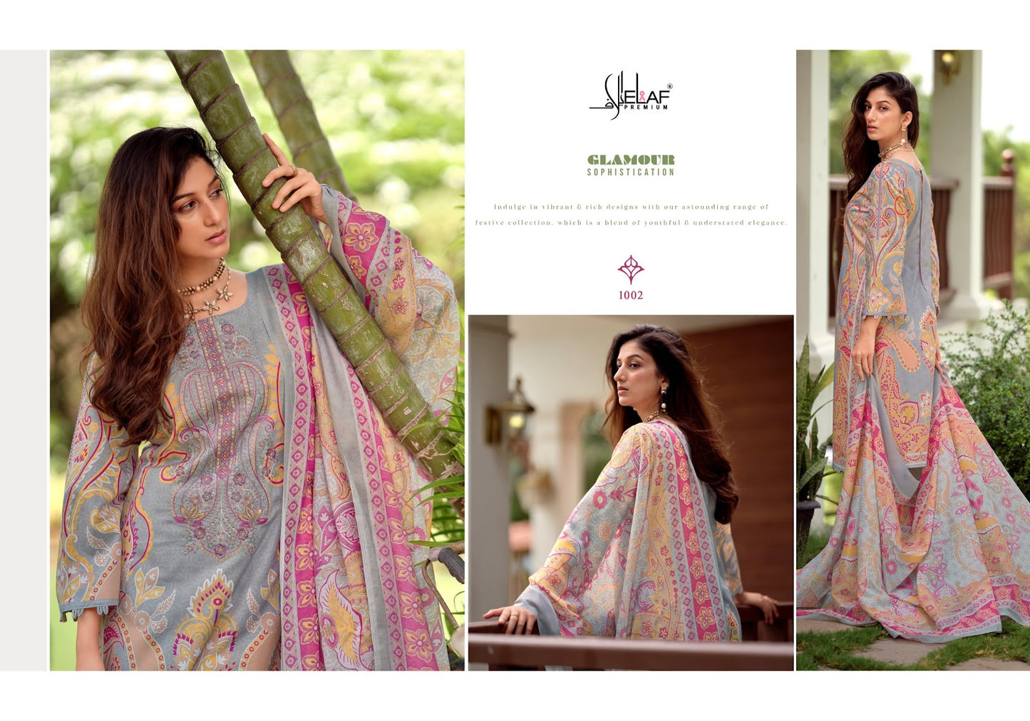 Asrajofa Vol 2 Elaf Cotton Karachi Salwar Suits Wholesaler Ahmedabad