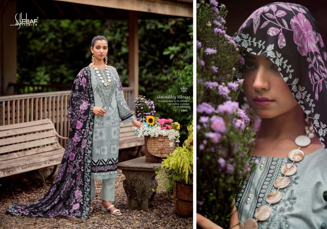 Asrajofa Vol 3 Elaf Soft Cotton Karachi Readymade Suits Manufacturer Gujarat