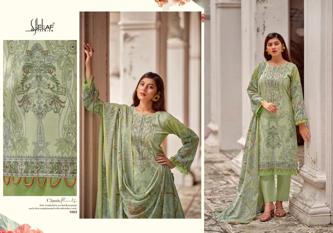 Asrajofa Vol 4 Elaf Cotton Karachi Salwar Suits Exporter India