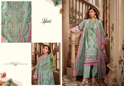 Asrajofa Vol 4 Elaf Cotton Karachi Salwar Suits Exporter India