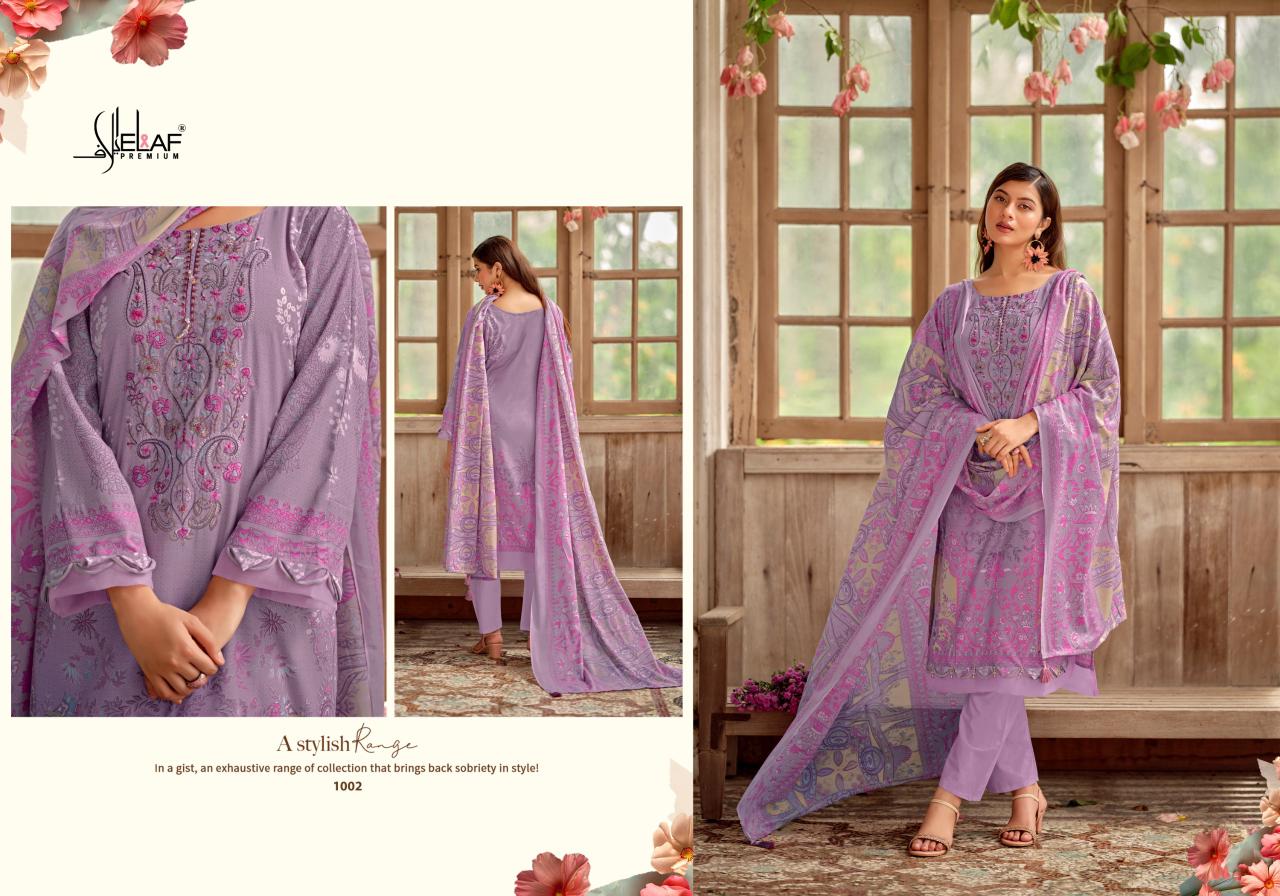 Asrajofa Vol 4 Elaf Cotton Karachi Salwar Suits Exporter India