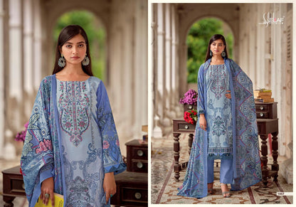 Asrajofa Vol 4 Elaf Cotton Karachi Salwar Suits Exporter India