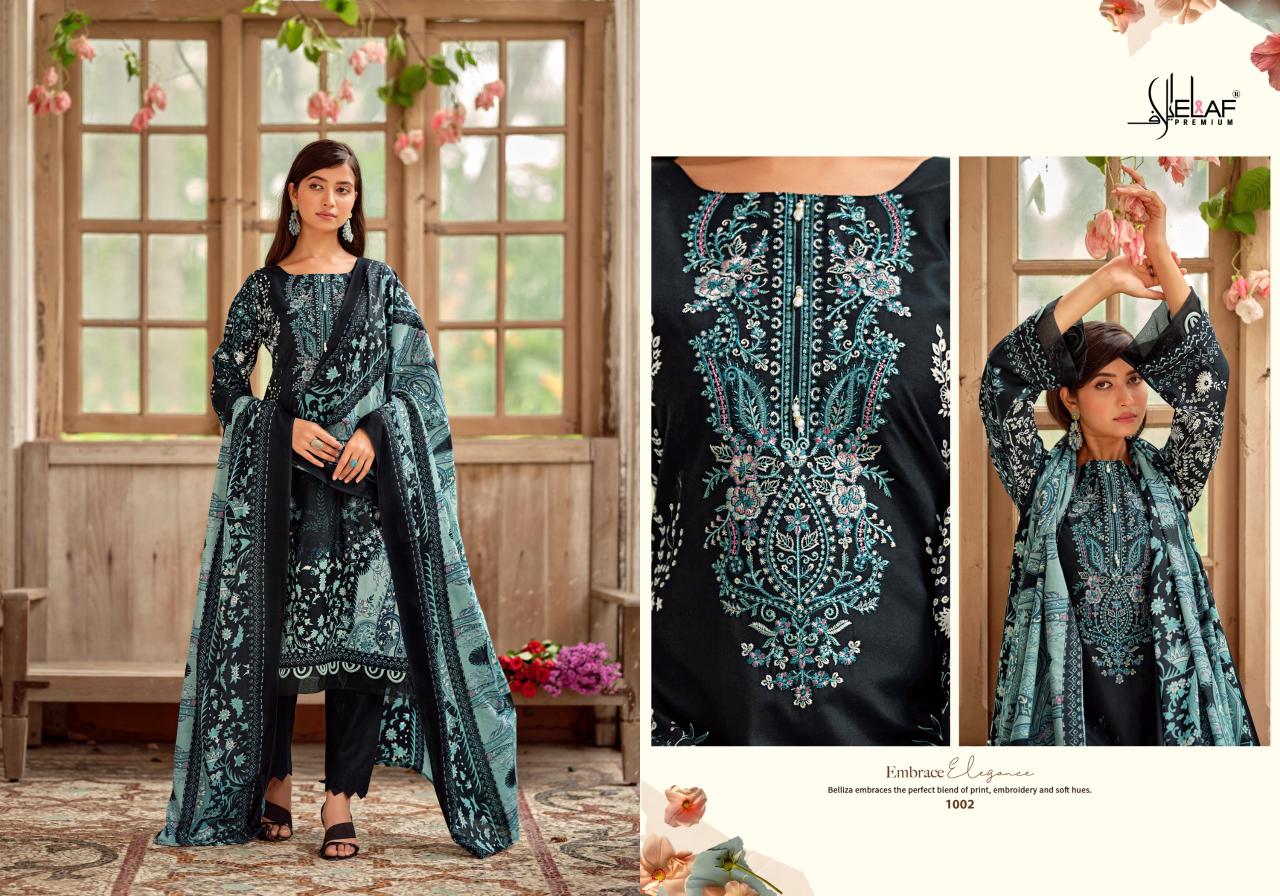 Asrajofa Vol 4 Elaf Cotton Karachi Salwar Suits Exporter India