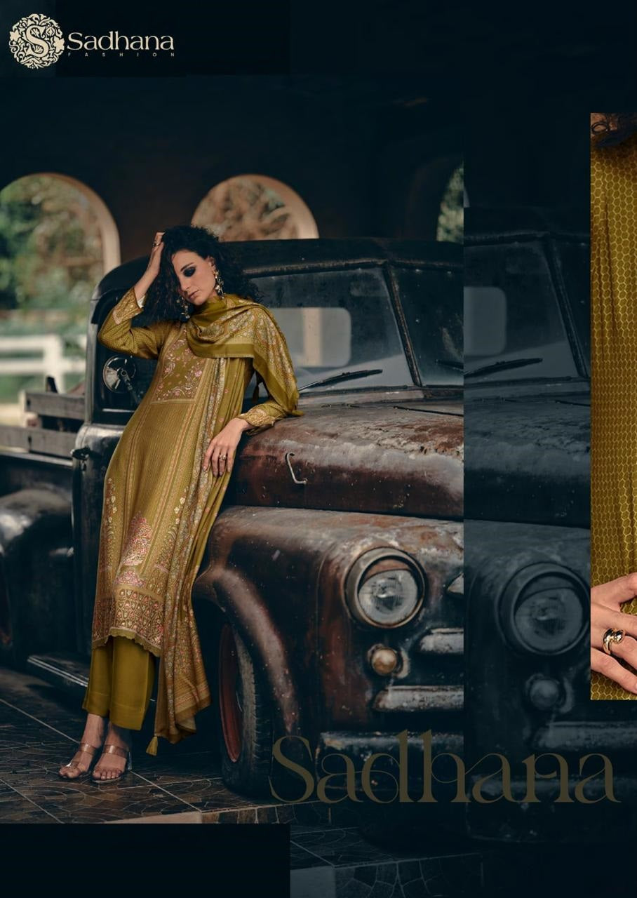 Assis Sadhana Pashmina Suits Manufacturer India