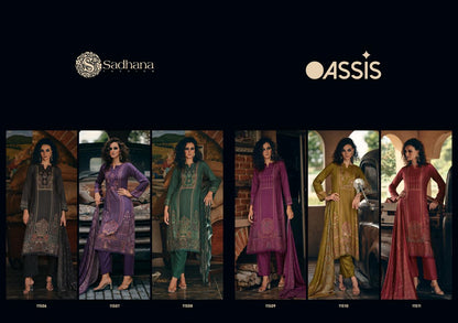 Assis Sadhana Pashmina Suits Manufacturer India