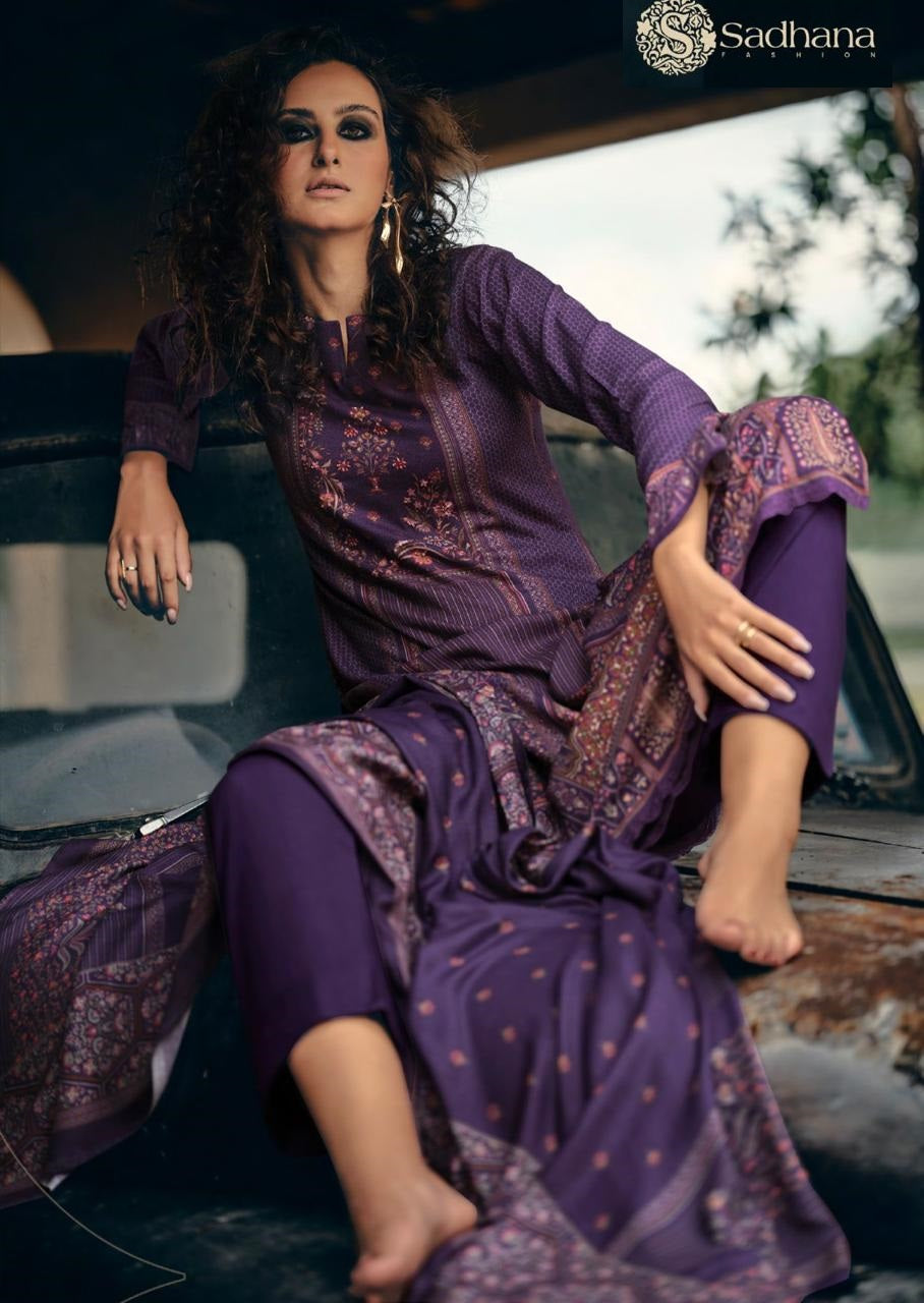 Assis Sadhana Pashmina Suits Manufacturer India