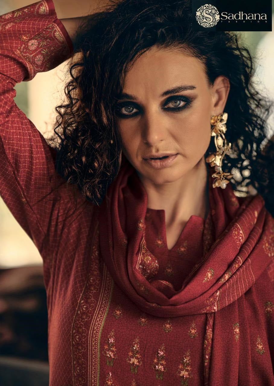 Assis Sadhana Pashmina Suits Manufacturer India