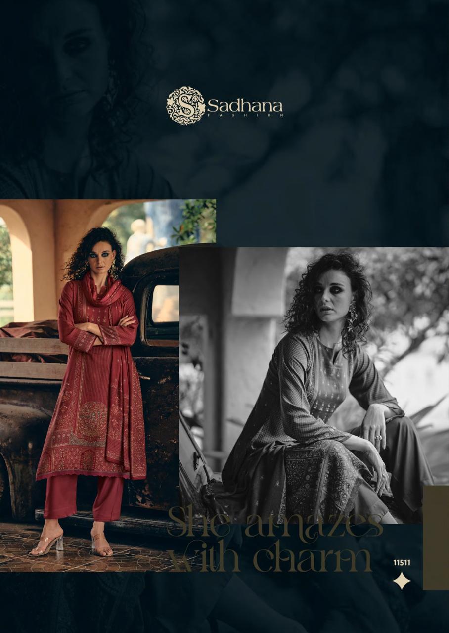 Assis Sadhana Pashmina Suits Manufacturer India