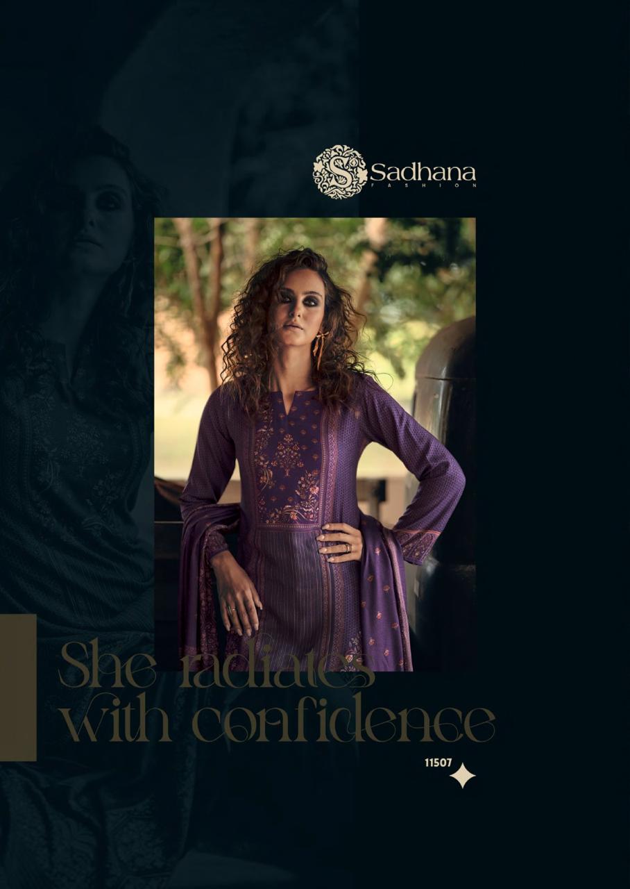 Assis Sadhana Pashmina Suits Manufacturer India