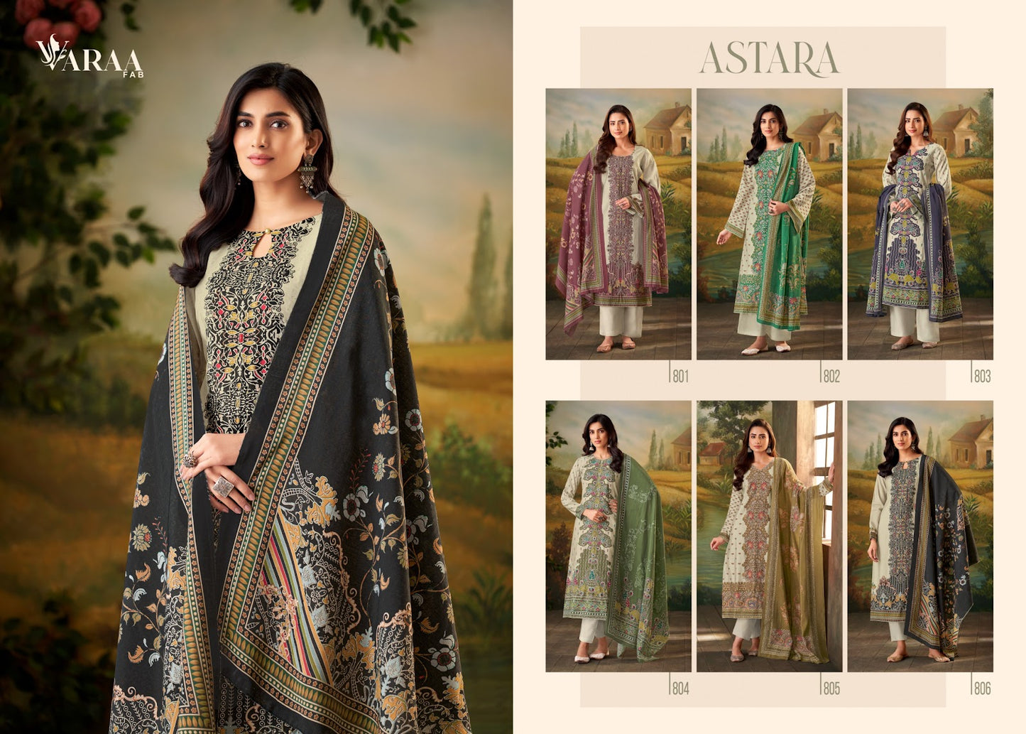 Astara Varaa Fab Modal Pant Style Suits Wholesale Price