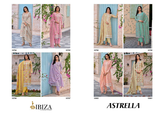 Astrella Ibiza Lawn Cotton Pant Style Suits