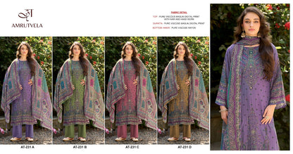 At 231 Amrutvela Viscose Muslin Pakistani Salwar Suits Wholesaler Ahmedabad