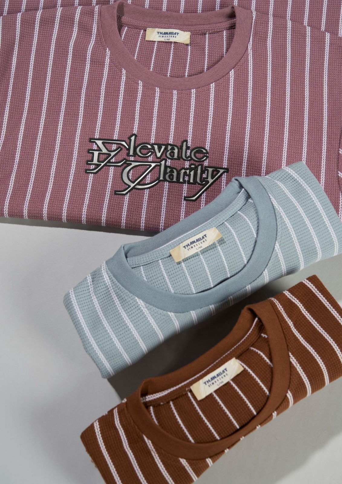 At J F 2 Dn 2264 Maxzone Clothing Waffle Mens Tshirts Wholesaler