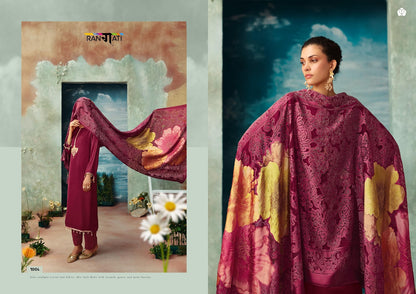 Ather Rangati Prints Gaji Silk Pant Style Suits Wholesale Price