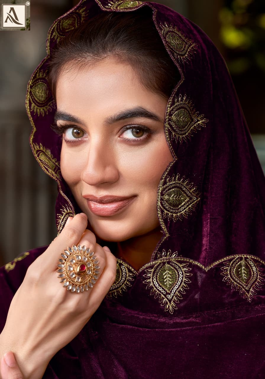 Athrava Alok Velvet Suits Exporter