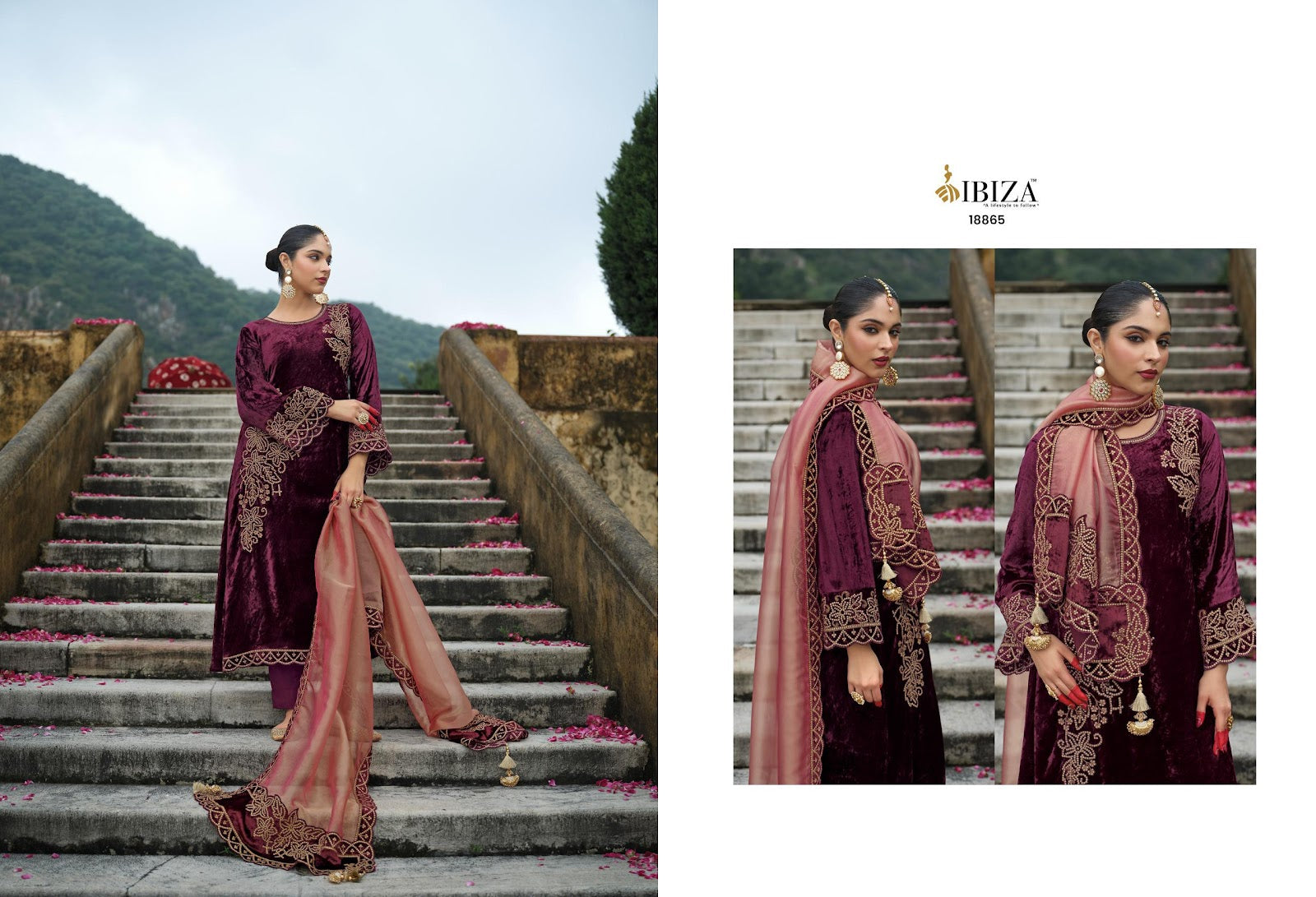 Attar Ibiza Velvet Suits Manufacturer Gujarat