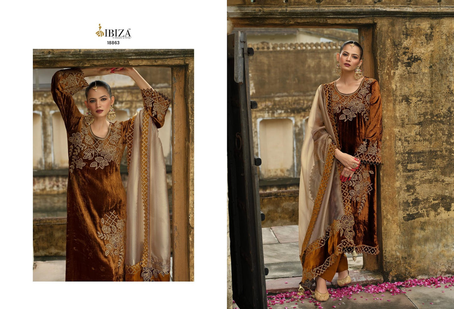 Attar Ibiza Velvet Suits Manufacturer Gujarat