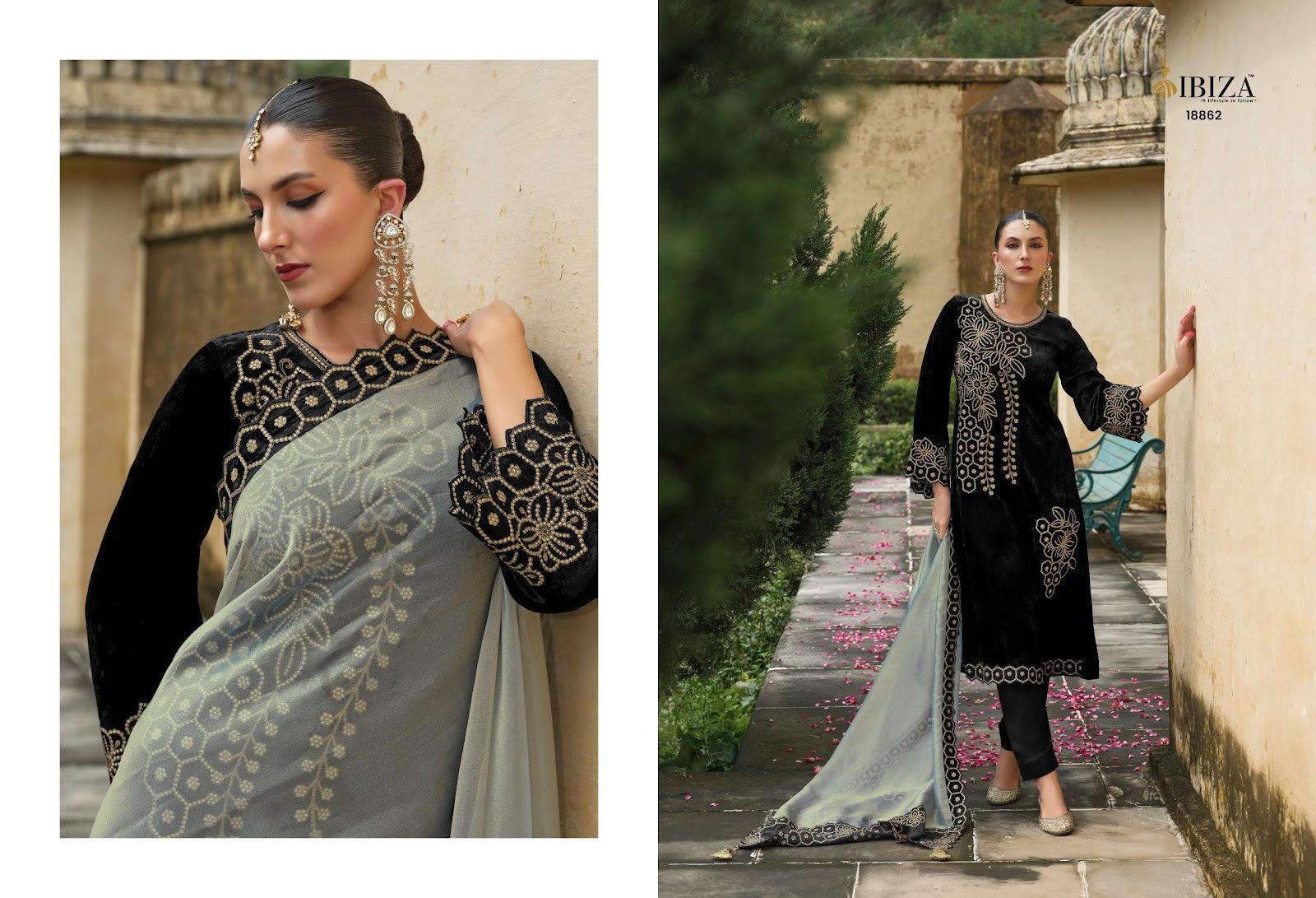 Attar Ibiza Velvet Suits Manufacturer Gujarat