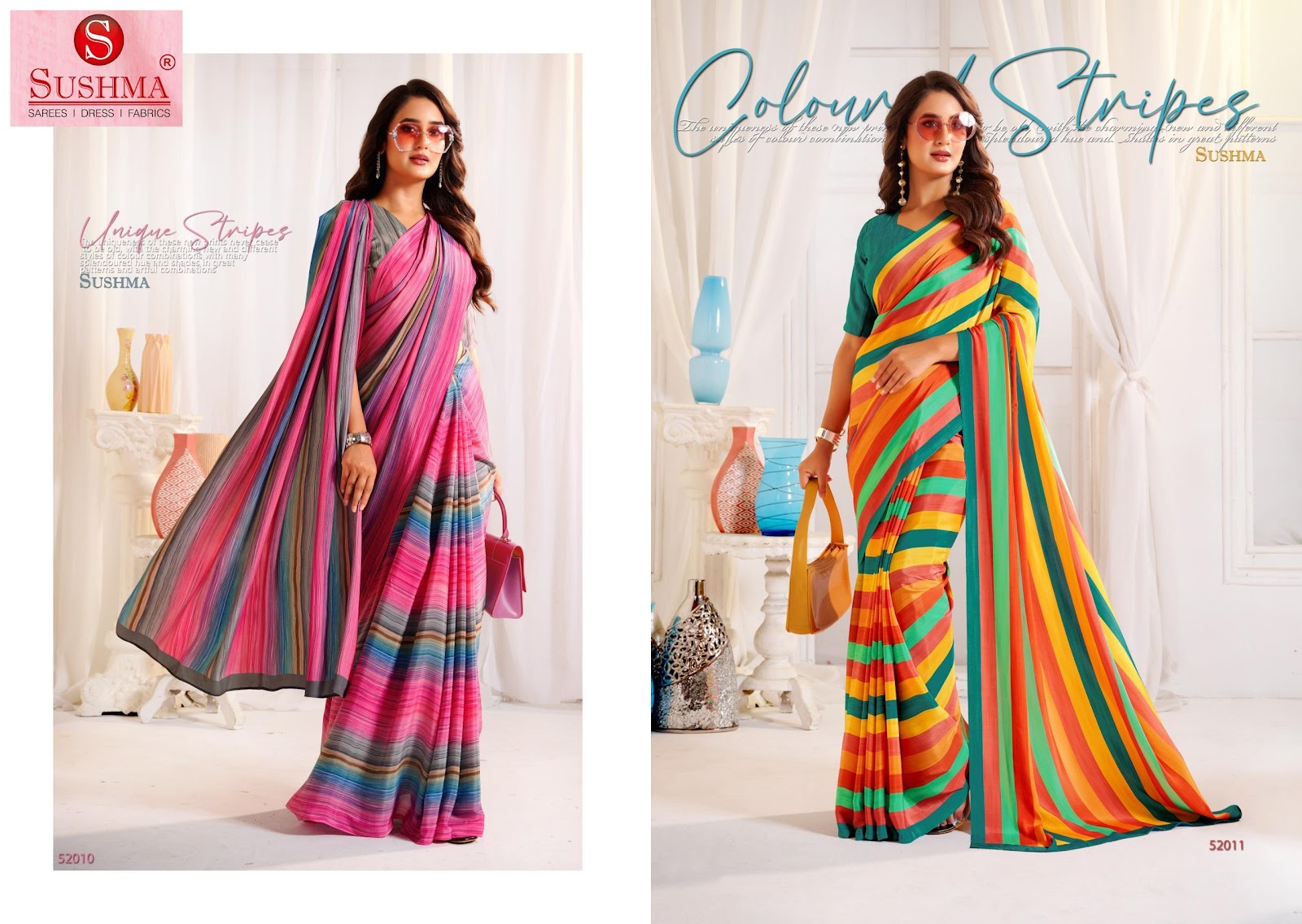 Attraction Sushma Crape Sarees Wholesale Price
