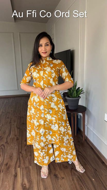 Au Ffi Cotton Co Ord Set Manufacturer India