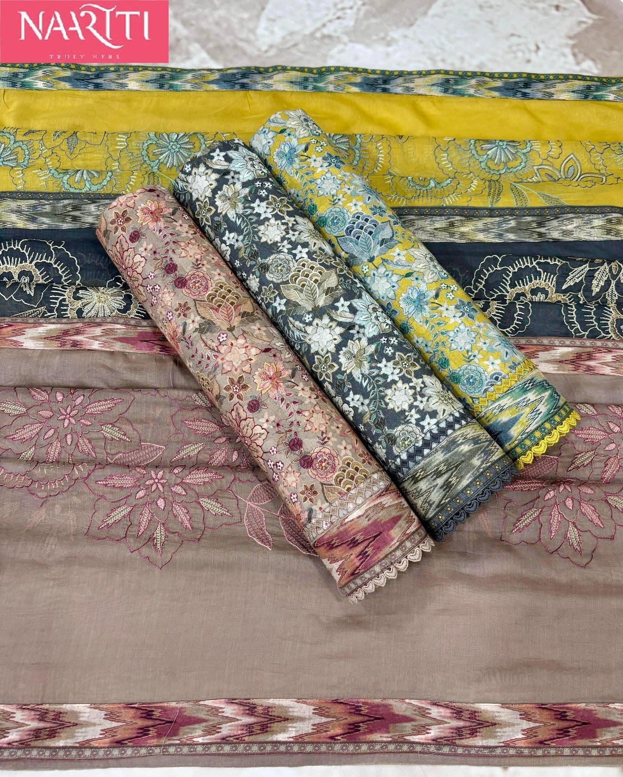 Audeen Naariti Cotton Salwar Suits Exporter Ahmedabad