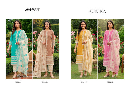 Aunika Jay Vijay Cotton Pant Style Suits Manufacturer