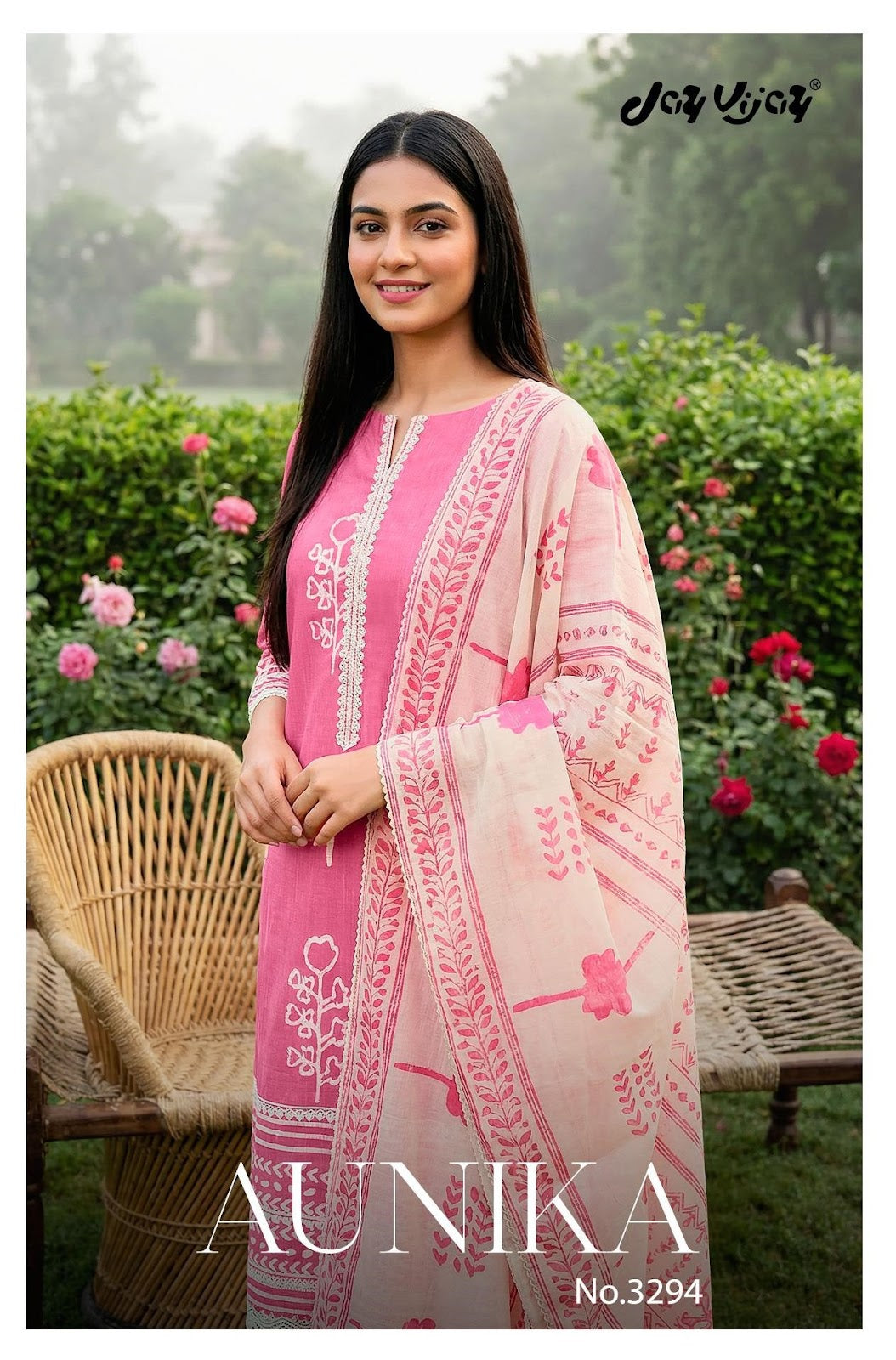 Aunika Jay Vijay Cotton Pant Style Suits Manufacturer