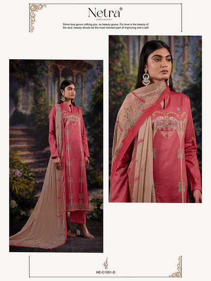 Aura Netra Premium Cotton Pant Style Suits Manufacturer