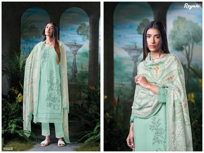 Aura Reyna Cotton Pant Style Suits Wholesaler Gujarat
