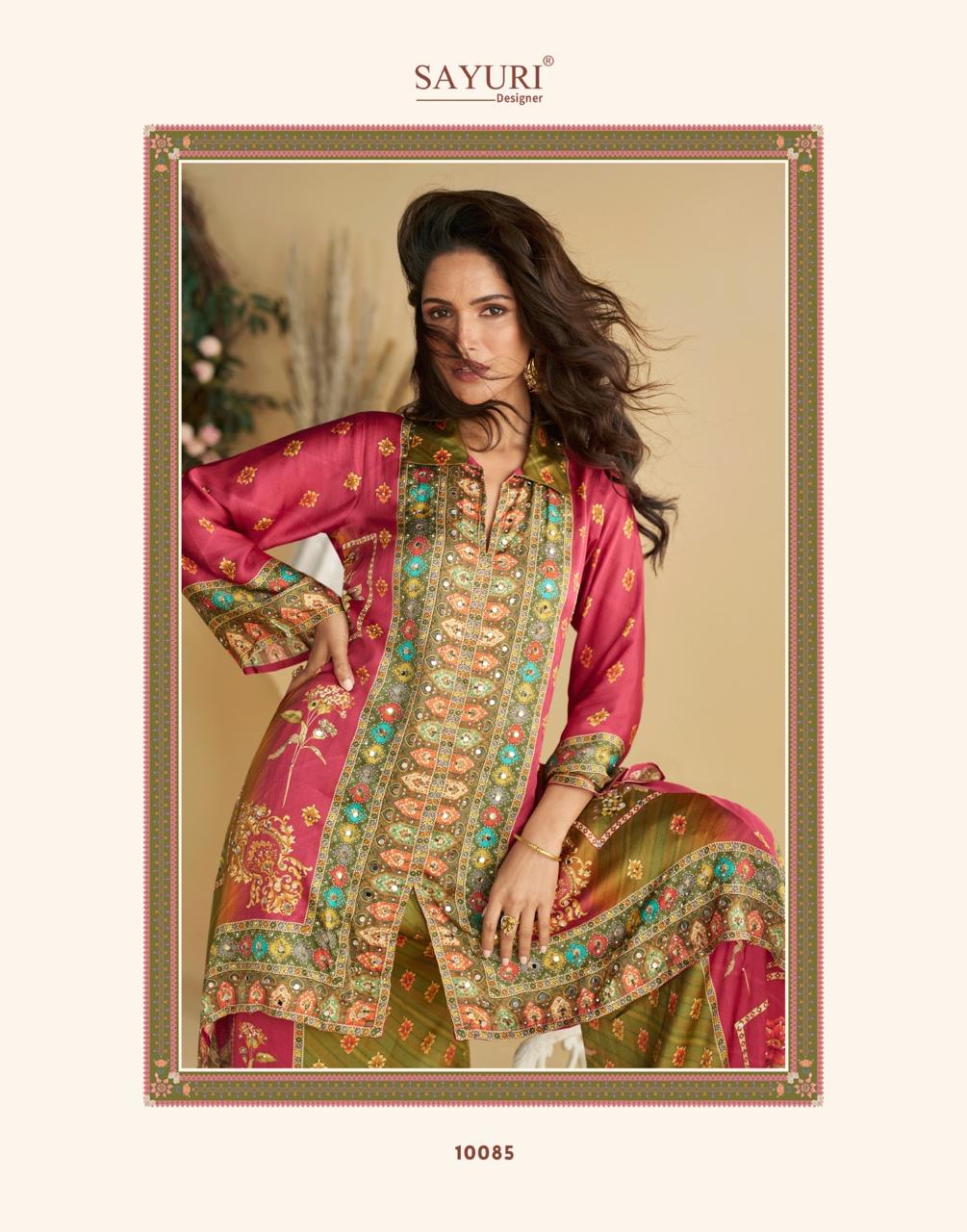 Aura Sayuri Crepe Silk Co Ord Set Manufacturer Gujarat