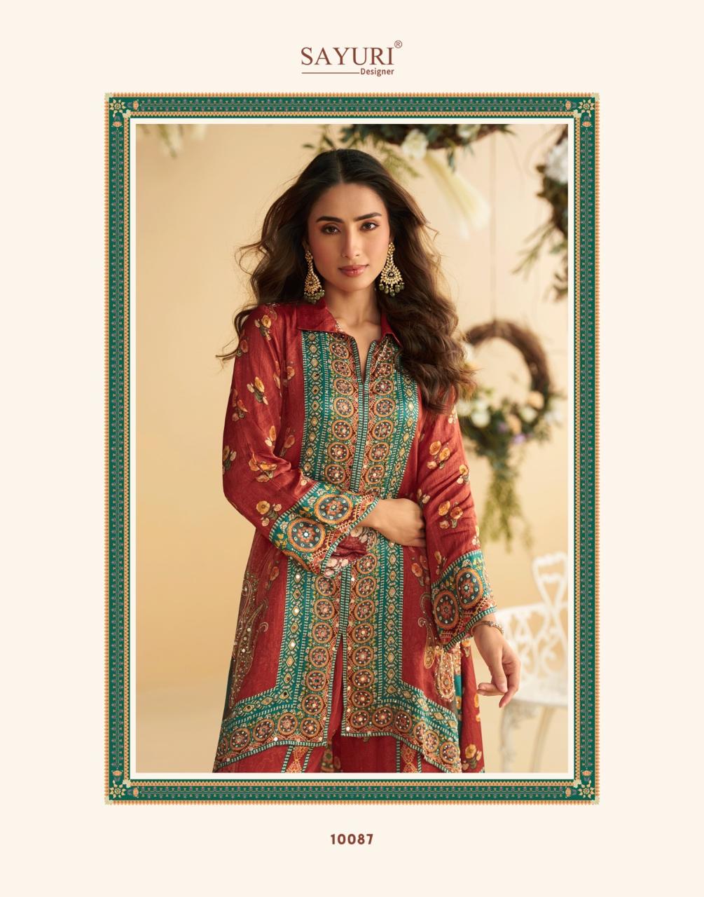 Aura Sayuri Crepe Silk Co Ord Set Manufacturer Gujarat