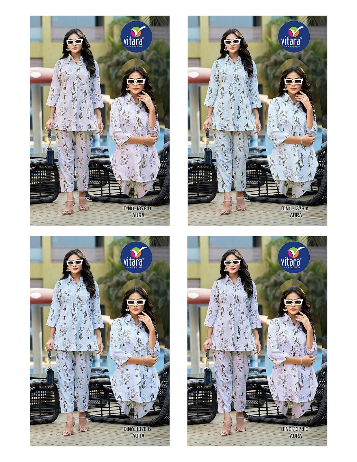 Aura Vitara Imported Co Ord Set Wholesale Rate