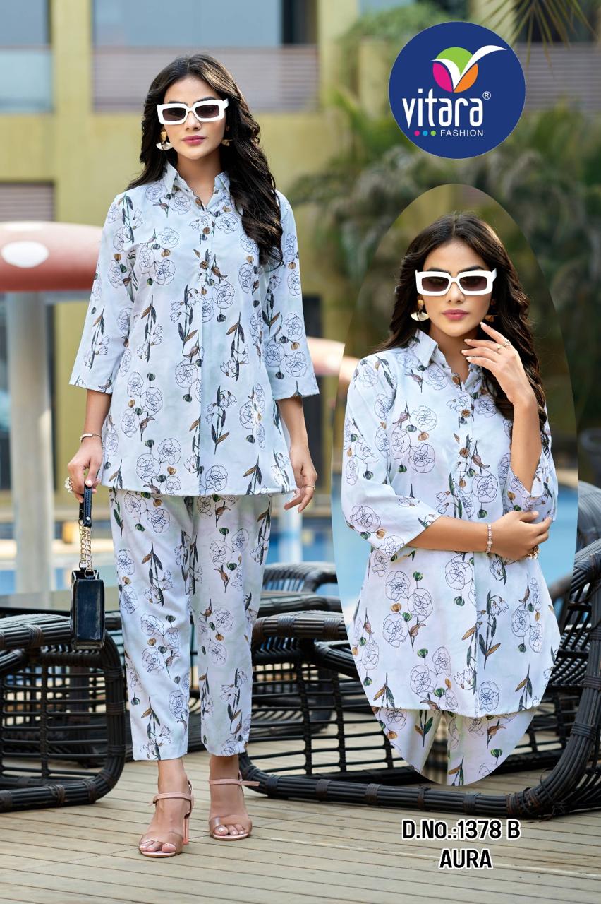 Aura Vitara Imported Co Ord Set Wholesale Rate