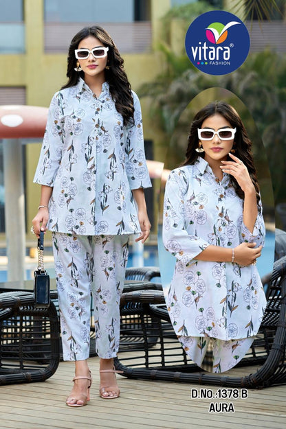 Aura Vitara Imported Co Ord Set Wholesale Rate