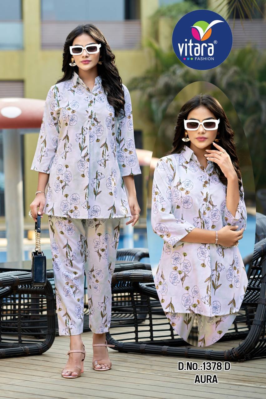 Aura Vitara Imported Co Ord Set Wholesale Rate