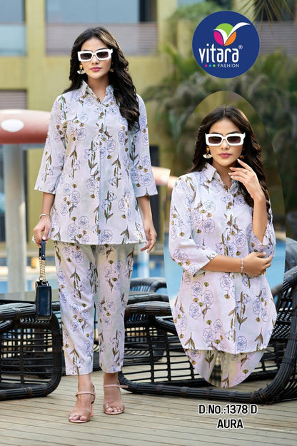 Aura Vitara Imported Co Ord Set Wholesale Rate