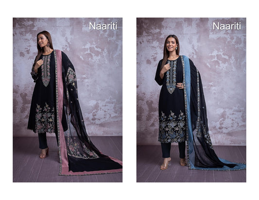Aureek Naariti Cotton Pant Style Suits Exporter Gujarat