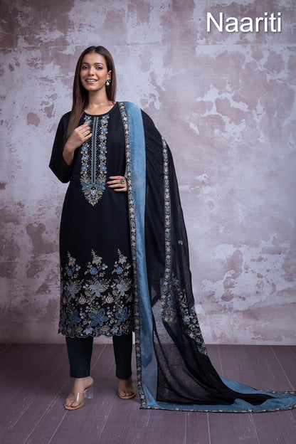 Aureek Naariti Cotton Pant Style Suits Exporter Gujarat