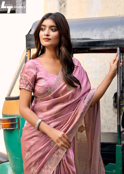 Aurika Lt Fabrics Silk Sarees Exporter