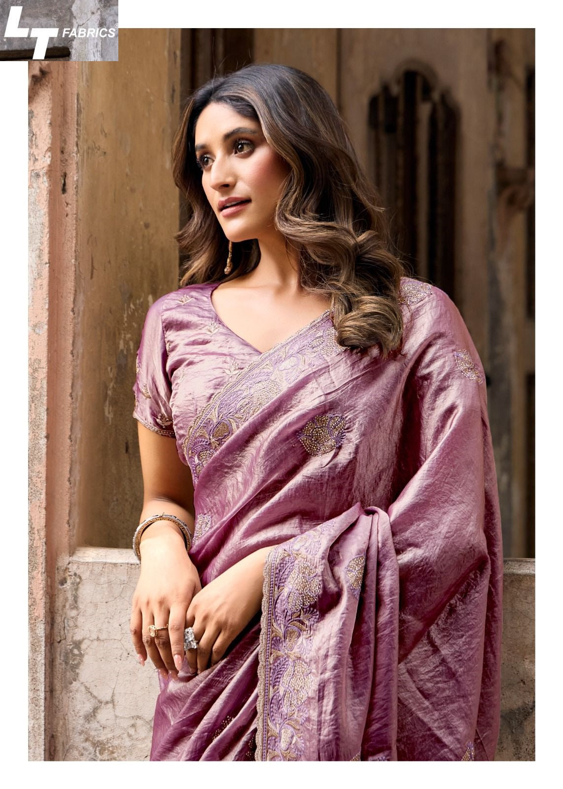 Aurika Lt Fabrics Silk Sarees Exporter