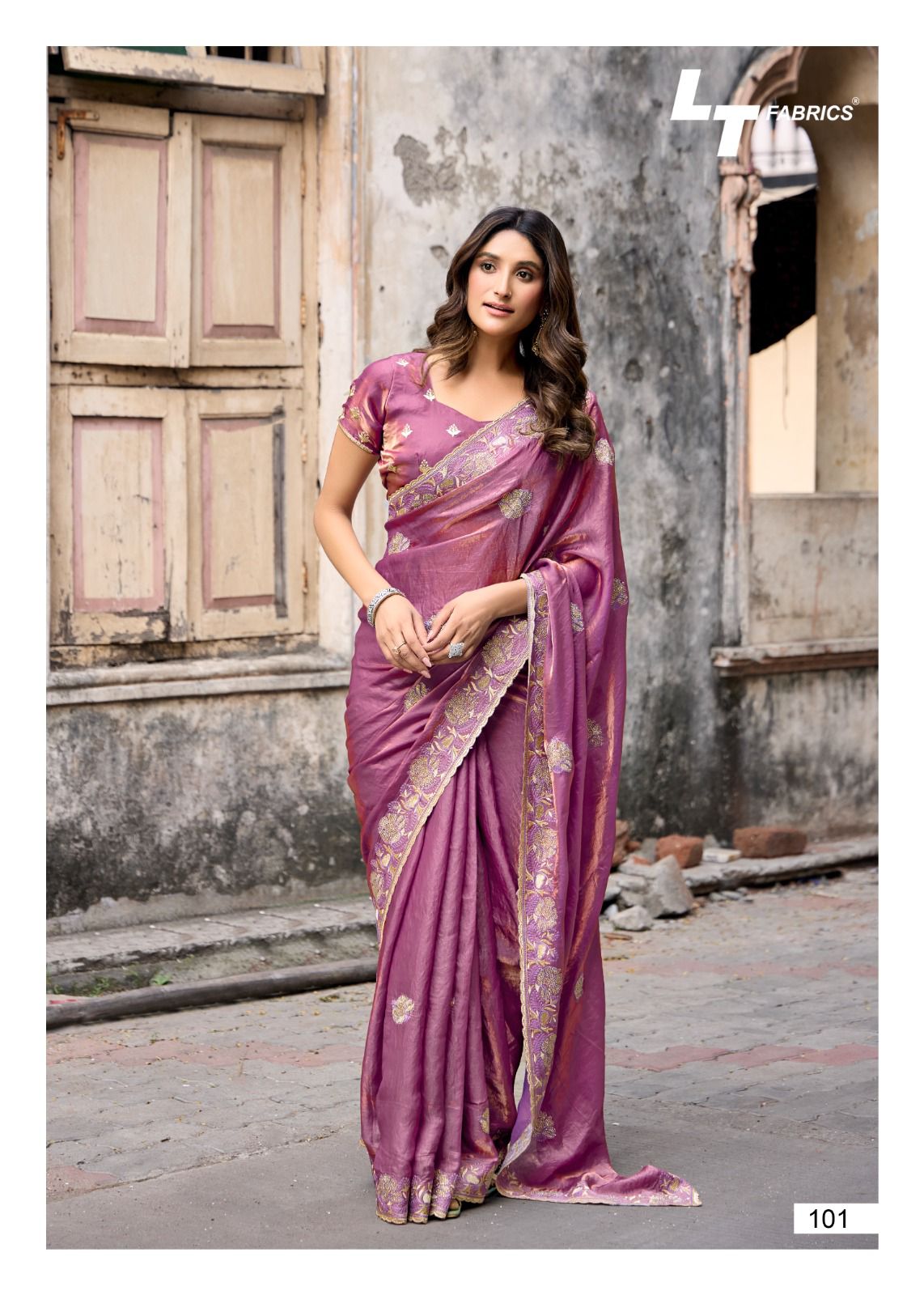 Aurika Lt Fabrics Silk Sarees Exporter