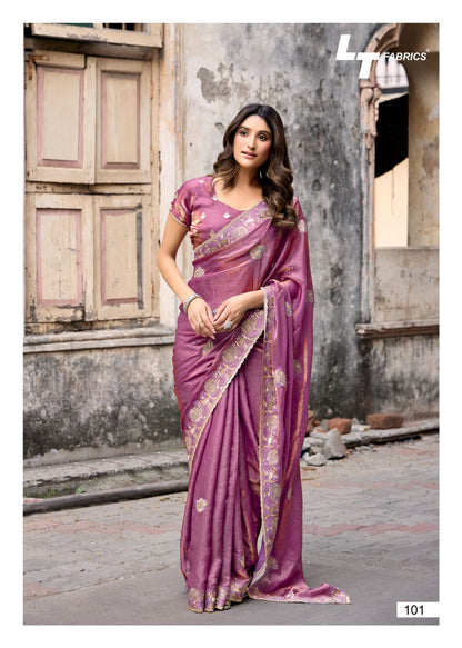 Aurika Lt Fabrics Silk Sarees Exporter