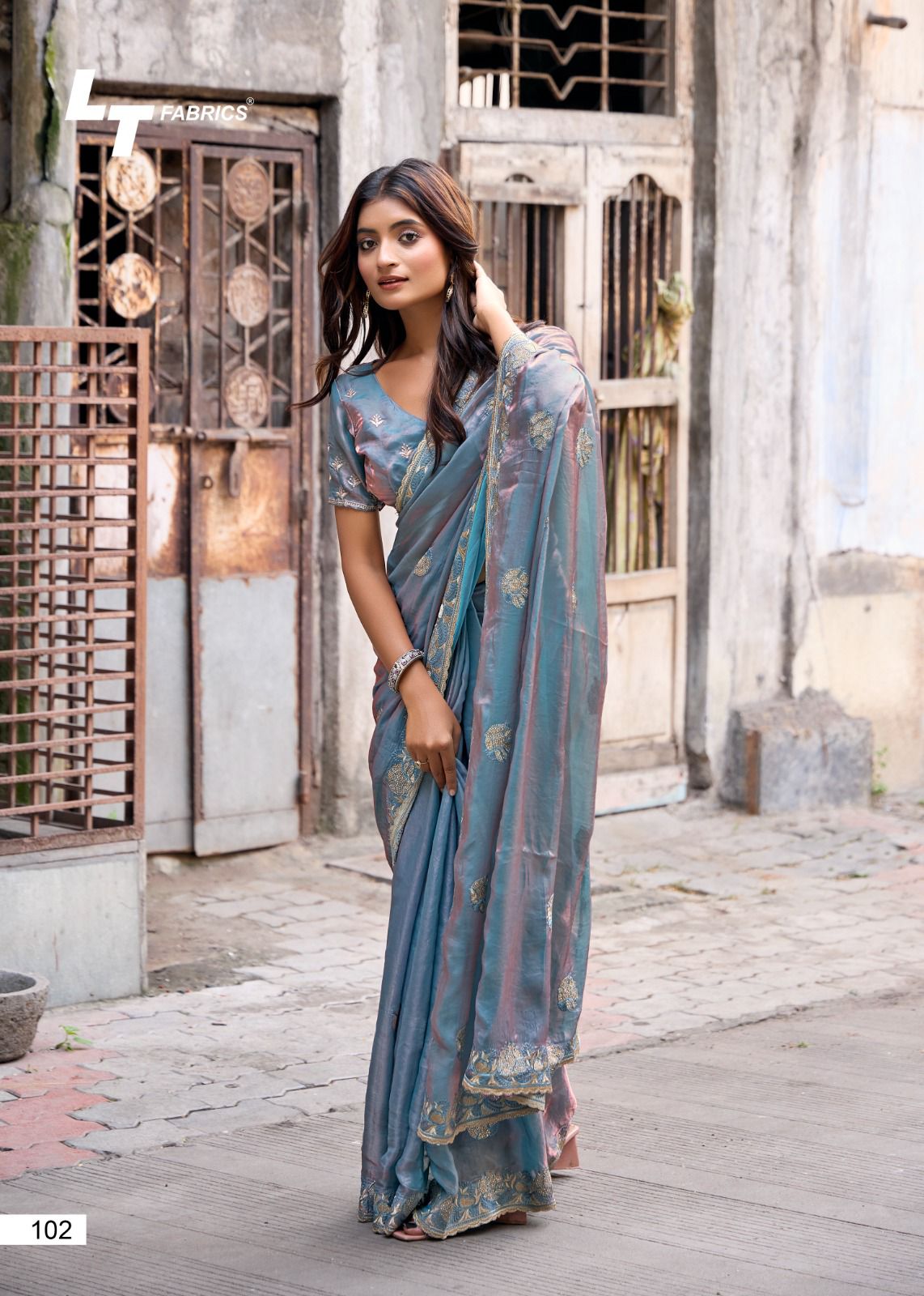 Aurika Lt Fabrics Silk Sarees Exporter